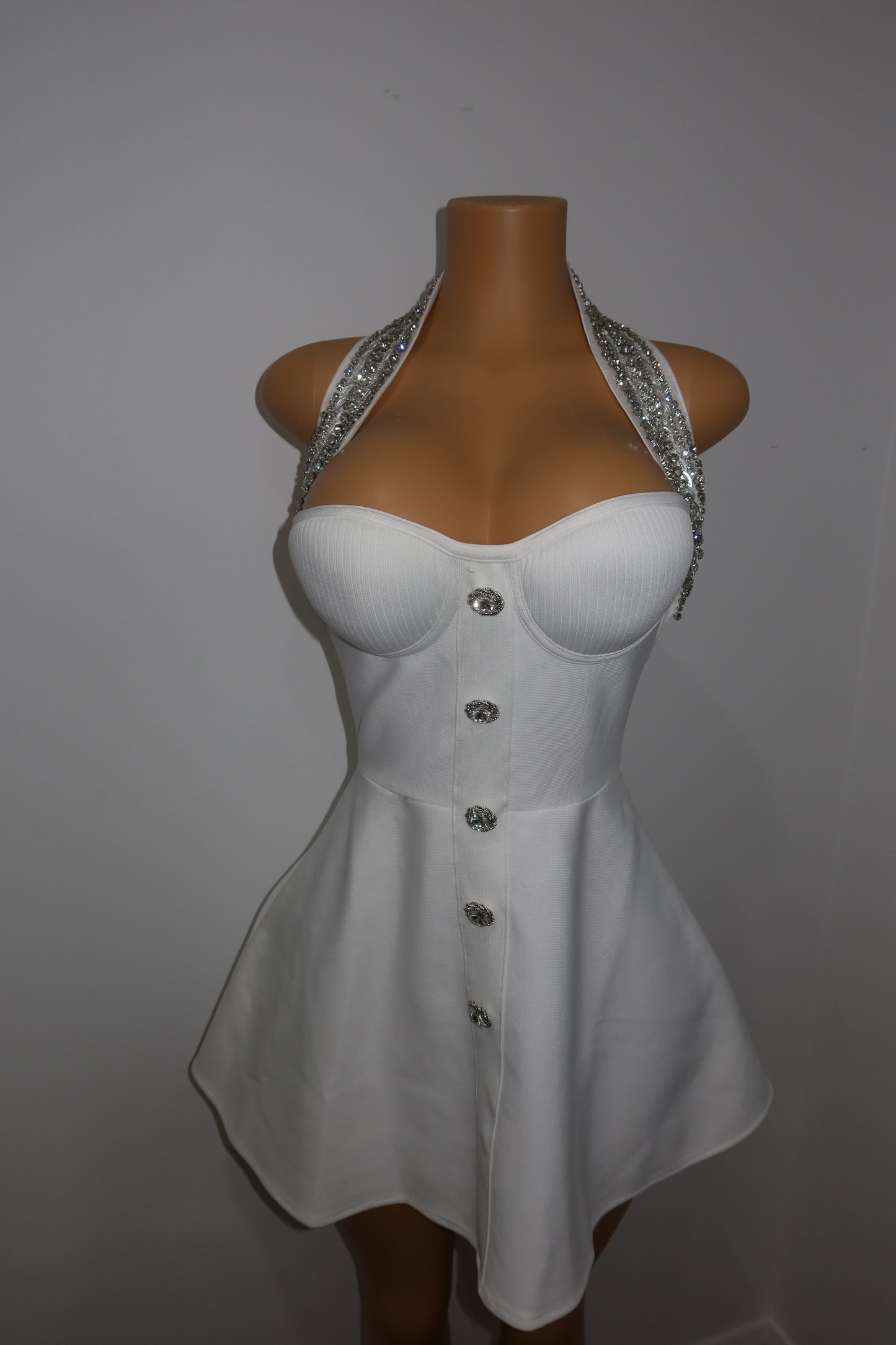 AMARA HALTER DRESS