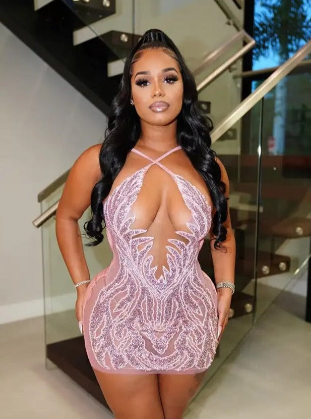 DOLCE DIAMOND MINI DRESS