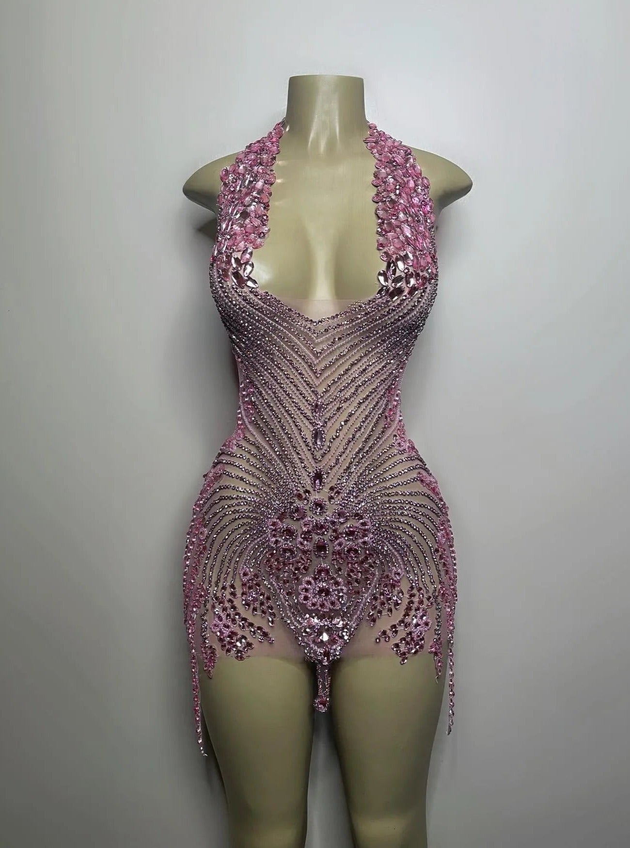 BADDIE DIAMOND MINI DRESS