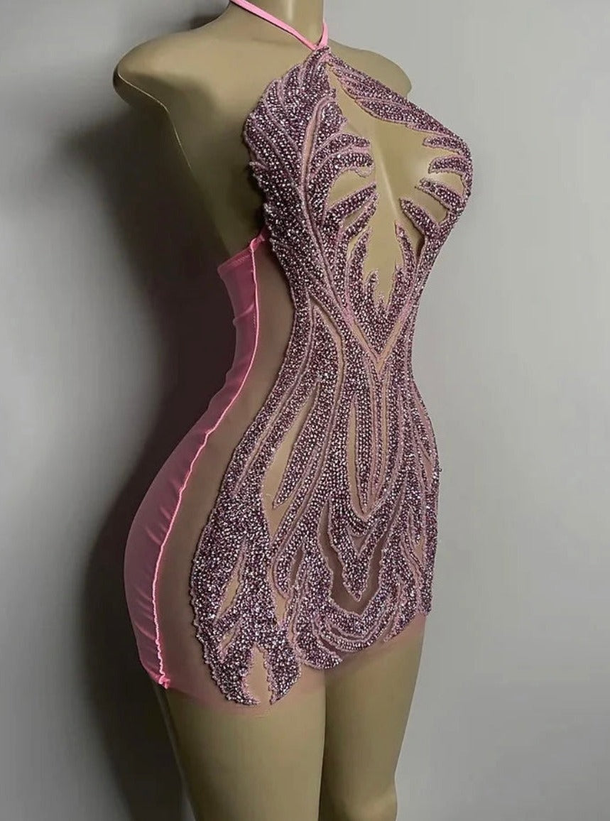 DOLCE DIAMOND MINI DRESS