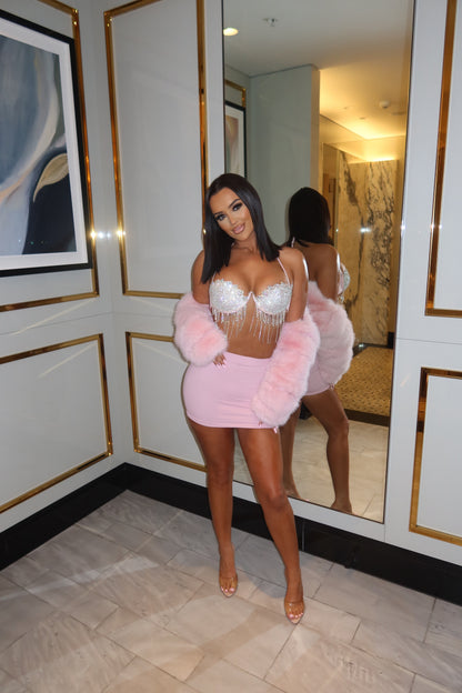 FAUX FUR SLEEVES