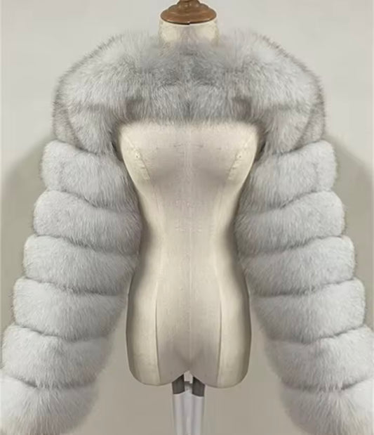 FAUX FUR SLEEVES