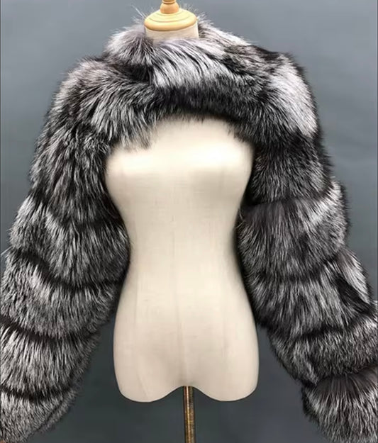 FAUX FUR SLEEVES