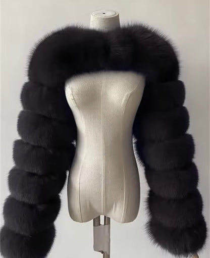 FAUX FUR SLEEVES