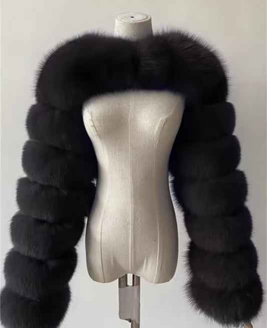 FAUX FUR SLEEVES