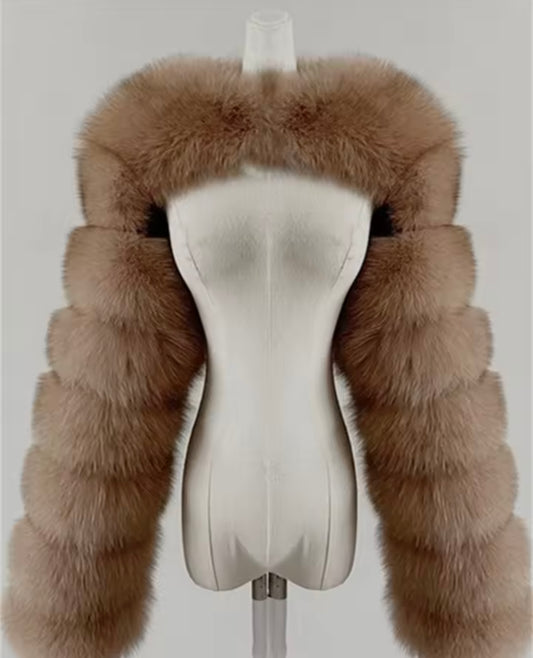 FAUX FUR SLEEVES