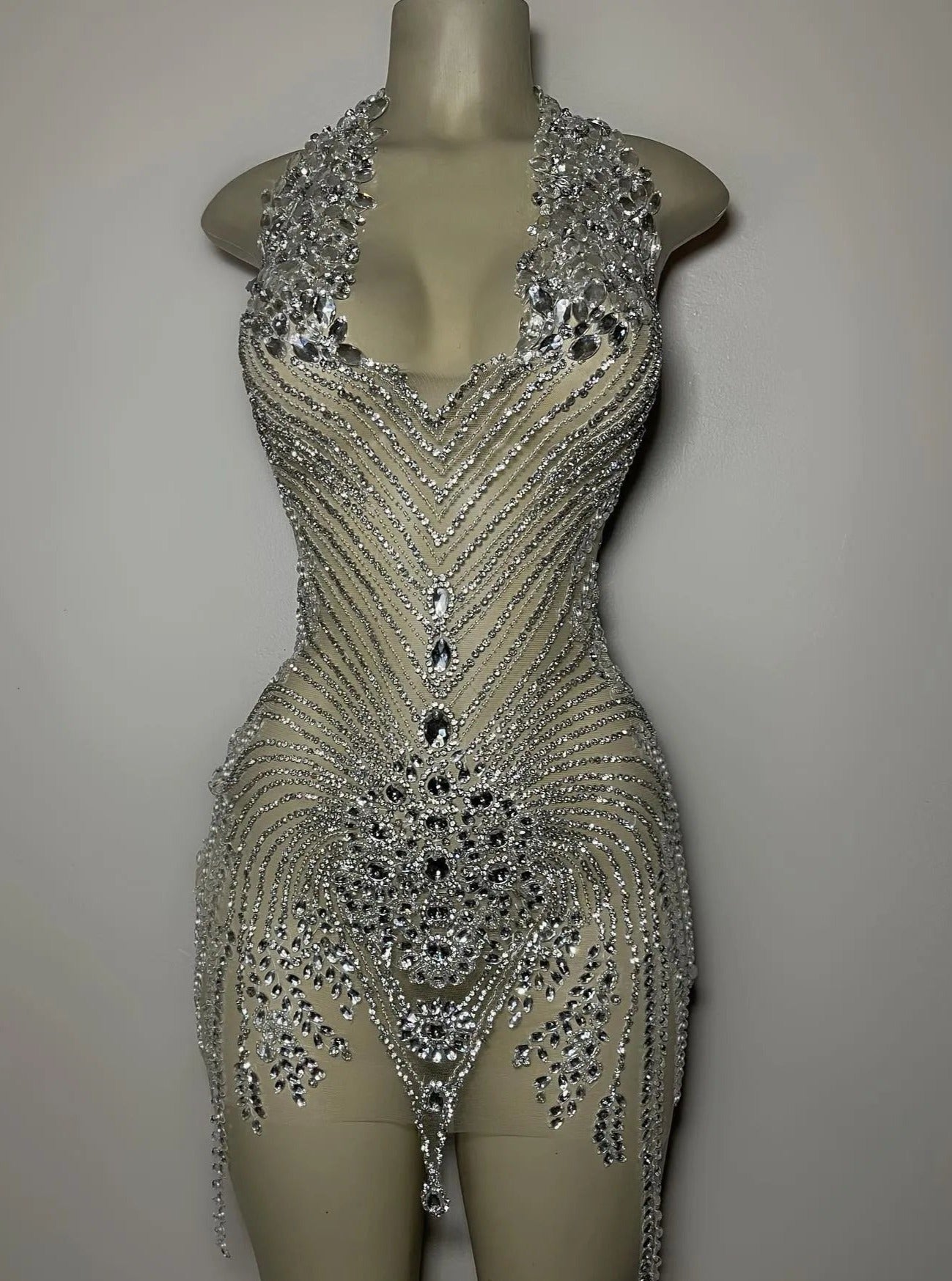 BADDIE DIAMOND MINI DRESS