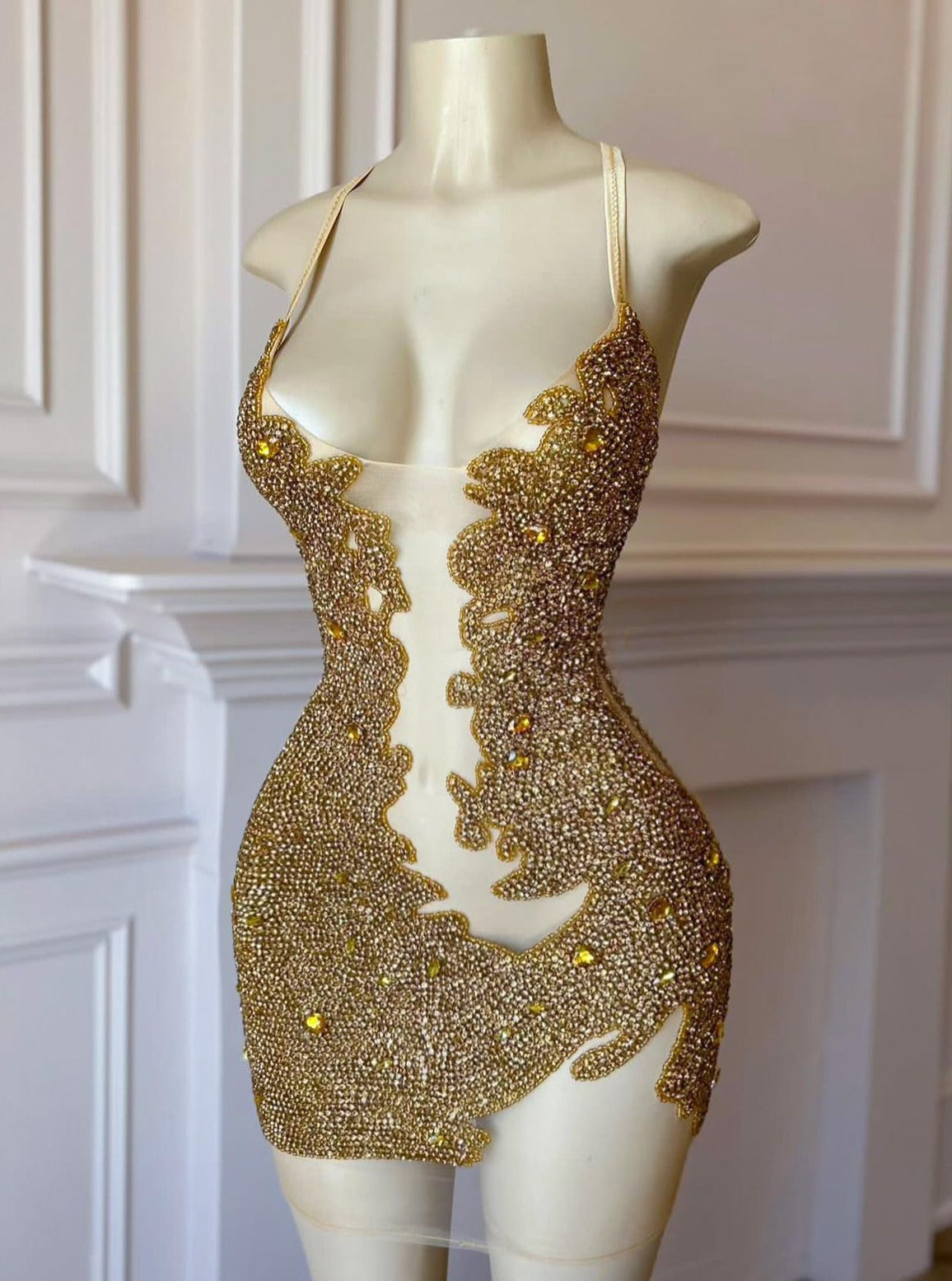 CELENE MINI DRESS – Diamond Couture